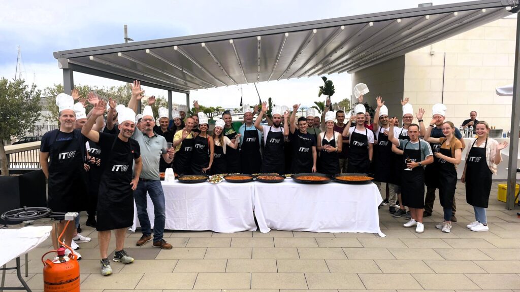 Participando en un Masterchef de Paellas
